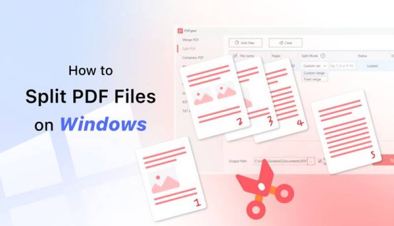 مقدمة عن برنامج Split PDF